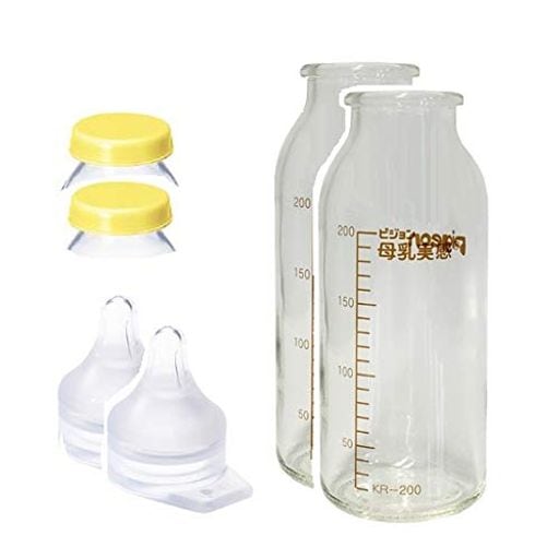 母乳実感 直付け 哺乳瓶200MLセット(低負担流量大)2セット