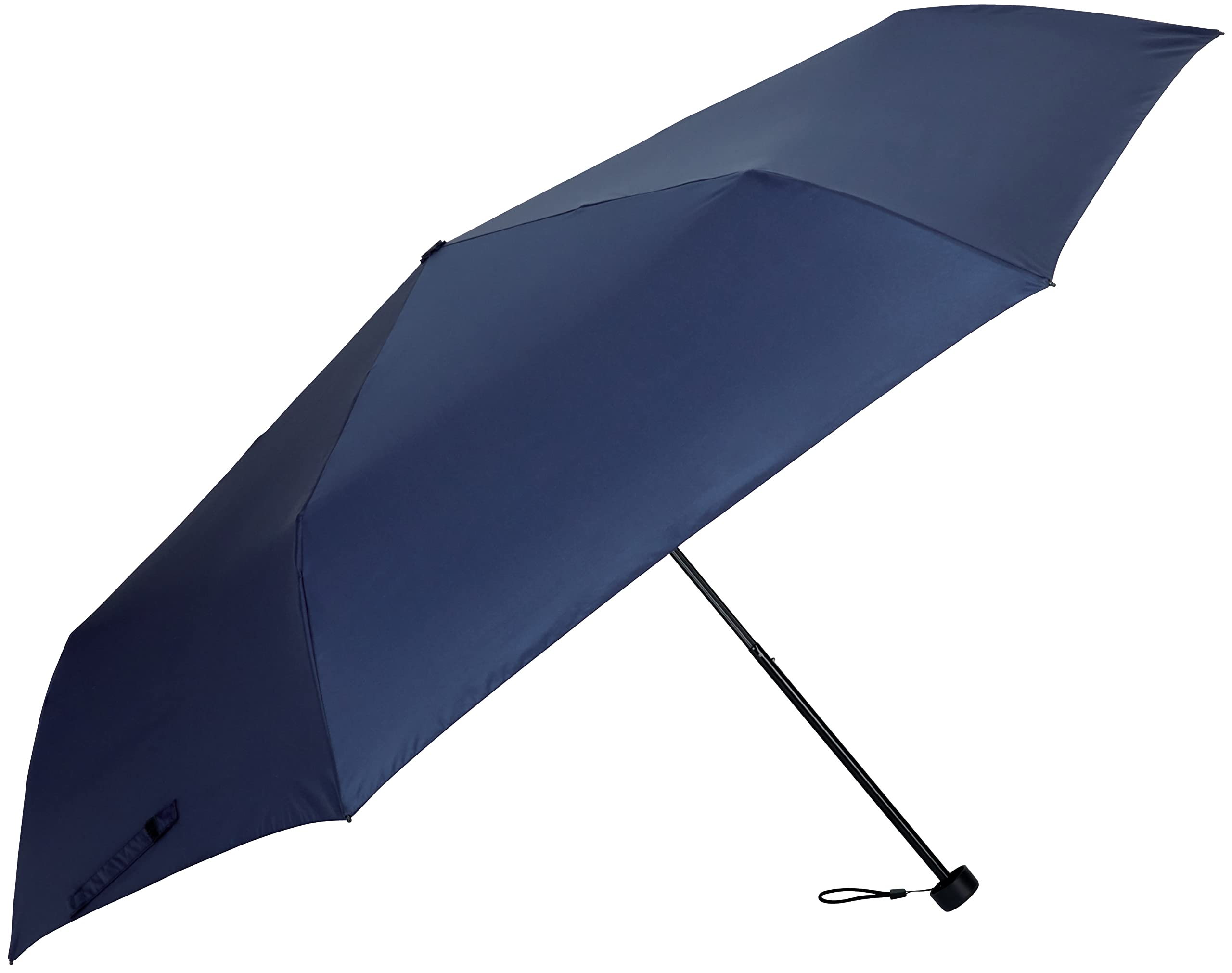 マブ(Mabu) 折りたたみ 傘 大きいサイズ 直径115cm 親骨65cm メンズ レディース UVカット 超軽量 185g カーボンファイバー骨 手開き ワンアクション 簡単開閉 ネイビー ワイド