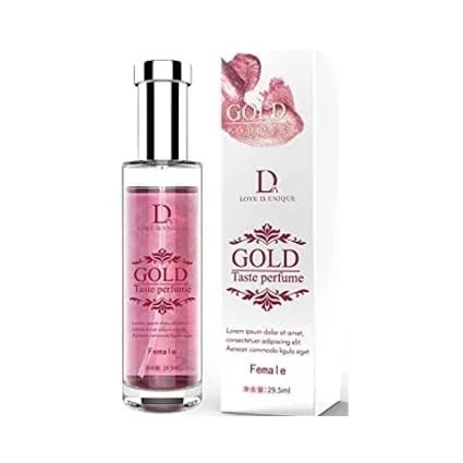 Qoo10] フェロモン 香水 女性用,ピンク金箔香水 : 香水