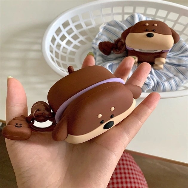 【20点セット】【送料無料】クリエイティブ・カートゥーン腹ばいソーセージ犬アップルAirPods 12 Bluetoothイヤホンpro保護カバー3シリカゲルソフト適用