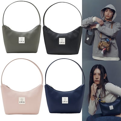 Qoo10] EMIS NEW LEATHER HOBO BAG : バッグ・雑貨