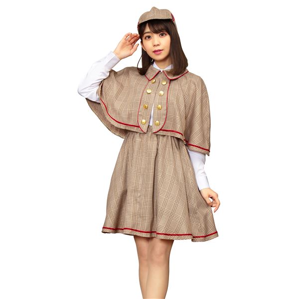 [コスプレ衣装/コスチューム] HW ガーリーシャーロック [ハロウィン パーティー 宴会]