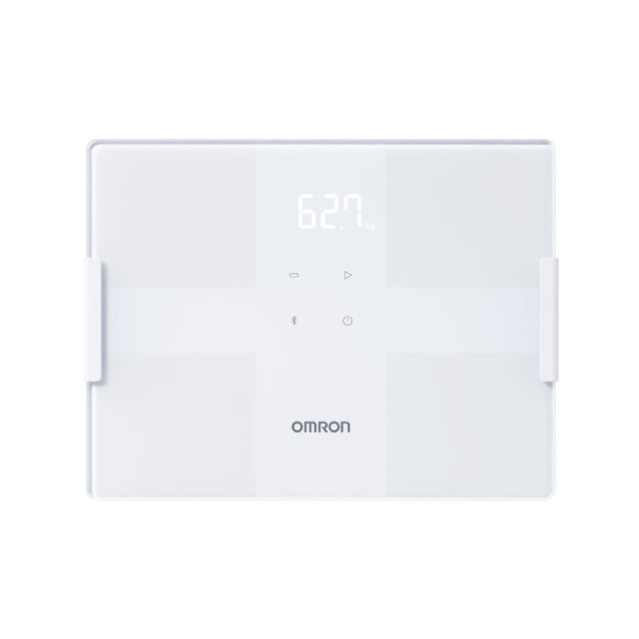 * オムロン【KRD-508T（-W）ホワイト】体重体組成計（OMRON connect アプリ対応）カラダスキャン 家電