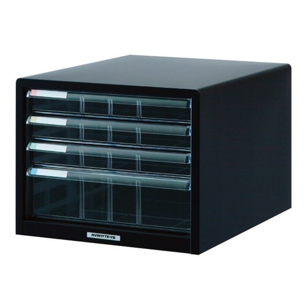 BL-44 アバンテV2レターケース B4 浅3段深1段 クロ