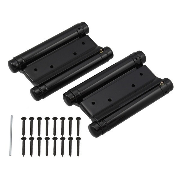 26064 PEN黒塗り自由丁番(両開)127mm 1組入