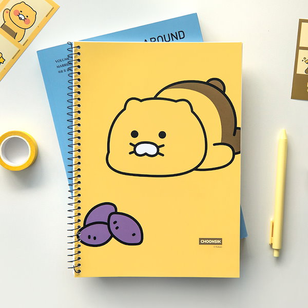plusnao メモ帳 ポータブルメモ ミニサイズ リング 防水カバー