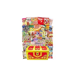 【即日発送】【駄菓子 お菓子 詰め合わせ】 計70個 番ちゅーの宝箱 駄菓子セット 子供 小袋お菓子 プレゼント ギフト パーティー 誕生日 イベント 歓迎会 RBR70（イエロー）