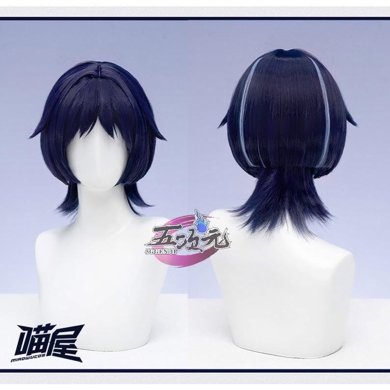 【予約商品】2026新作 Insでも話題に 猫屋小舗　原神　コスプレ　散兵　スカラマシュ ウィッグ