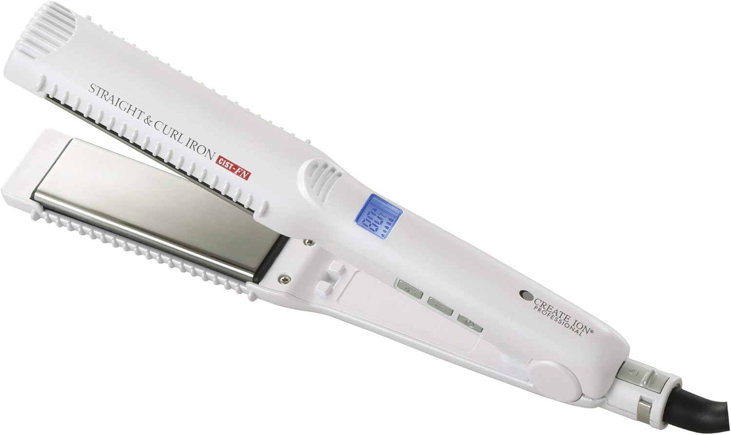 イオン ストレート ＆ カールアイロン 2WAY ヘアアイロン (海外対応/自動電源OFF / 7段階温度調節) ストレート カール (CIST-FN CIST-G01)