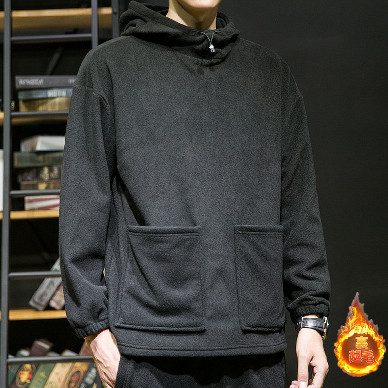 パーカー プルオーバー メンズ 裏ボア 裏起毛 長袖 ポケット付き フード フード付きパーカー 暖か 秋服 インナー ゆったり スポーツ カジュアル 通勤
