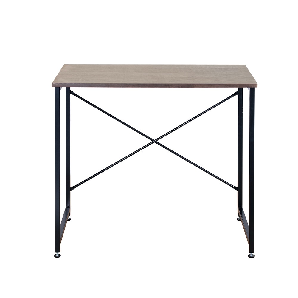 354【WF301556GAAオフィスチェア+パソコンデスク セット】【グレー】シンプルデスク　簡易デスク 木製　机　ワークデスク