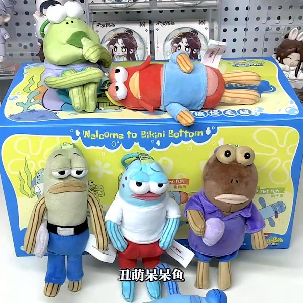 POPMART SpongeBob スポンジボブ ビキニタウンの住民 POPMART SpongeBob スポンジボブ ビキニタウンの住民 POPMART