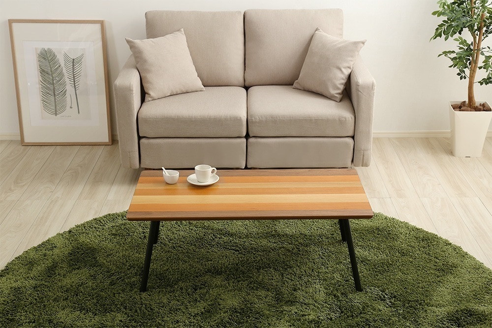 ローテーブル テーブル 折りたたみ おしゃれ コンパクト 天然木 完成品 机 フォールディング 折れ脚 センターテーブル リビングテーブル