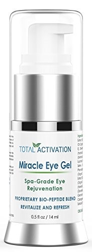 アイクリーム・ジェル Anti Wrinkle Miracle Eye Gel, Anti Aging Collagen Serum & Toner, Age Spot Remover, Day and Night Tre