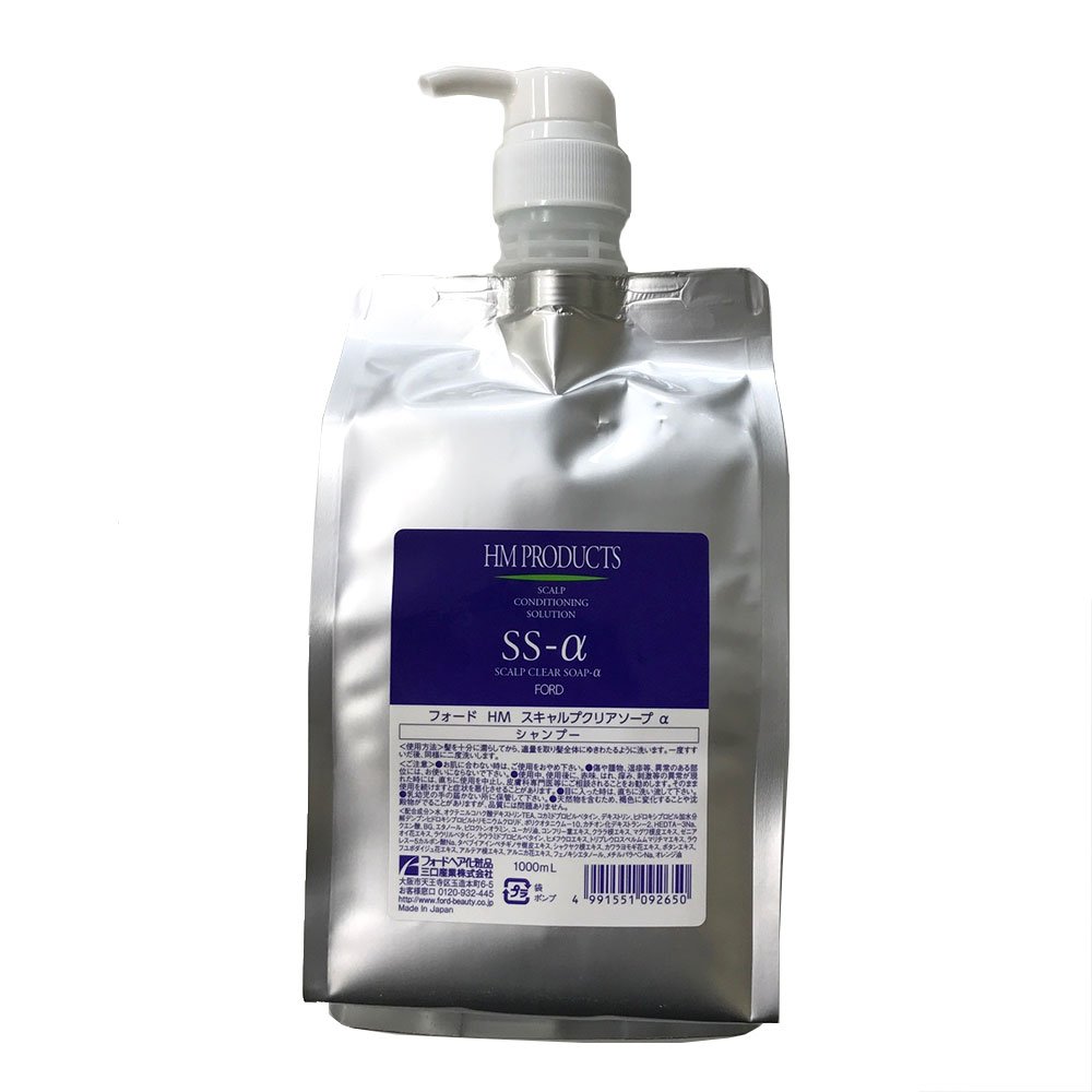 HM PRODUCTS スキャルプクリアソープα アルファ SS-α 1000ml シャンプー 美容院 サロン