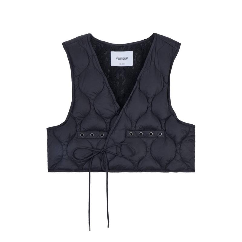 Perfec Light Down Vest (パーフェク ライト ダウン ベスト) Black