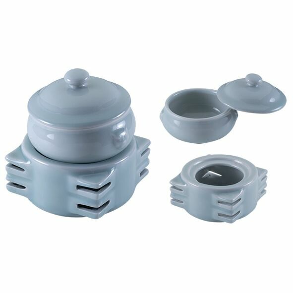 カンダ 青磁虎佛跳壇/炉セット