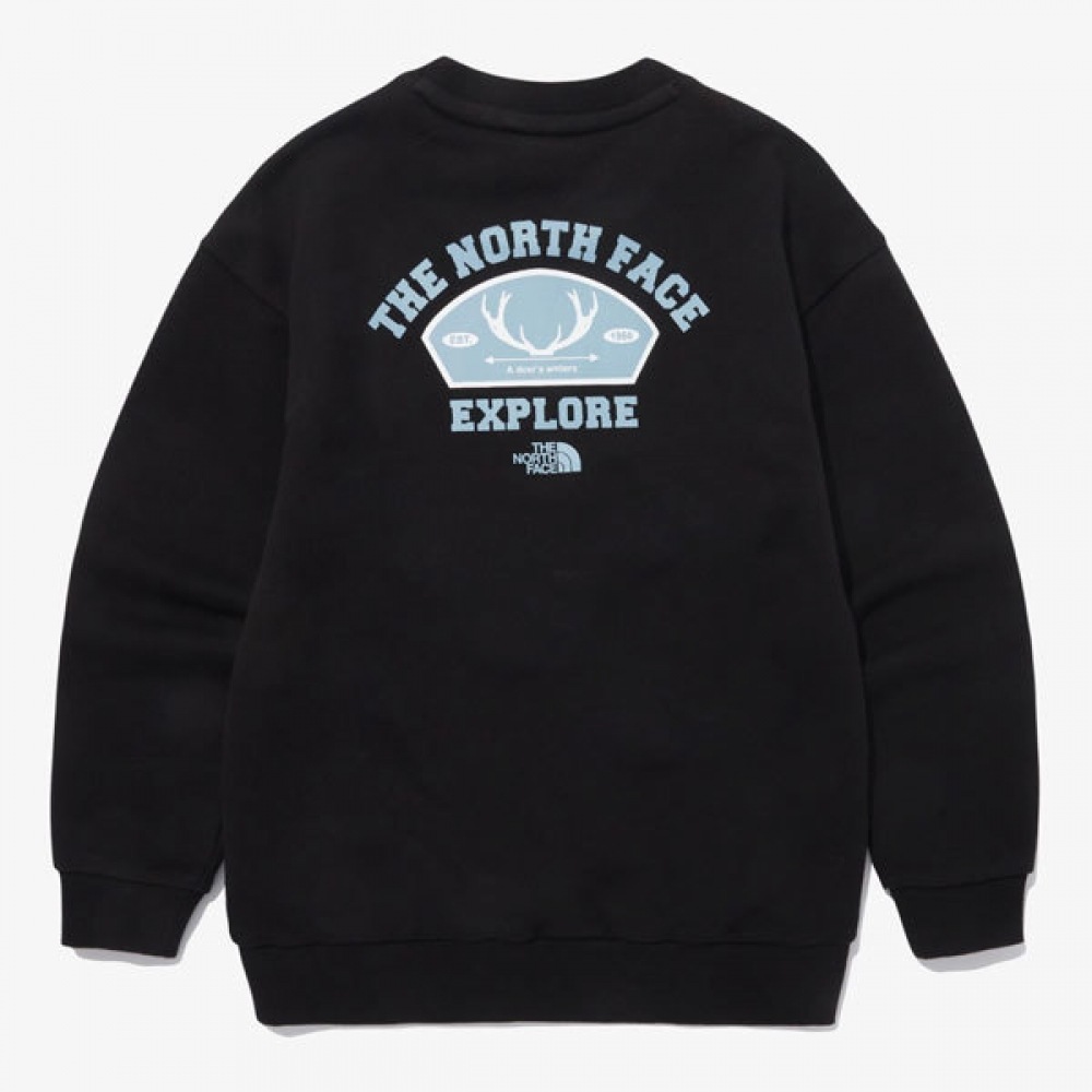 ザ・ノース・フェイスキッズエクスプロアスウェットシャツ BLK NM5MQ54S 8,530円