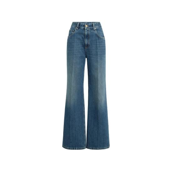 BRUNELLO CUCINELLI Women Denim Pants MA095P4045 C9039 BLUE