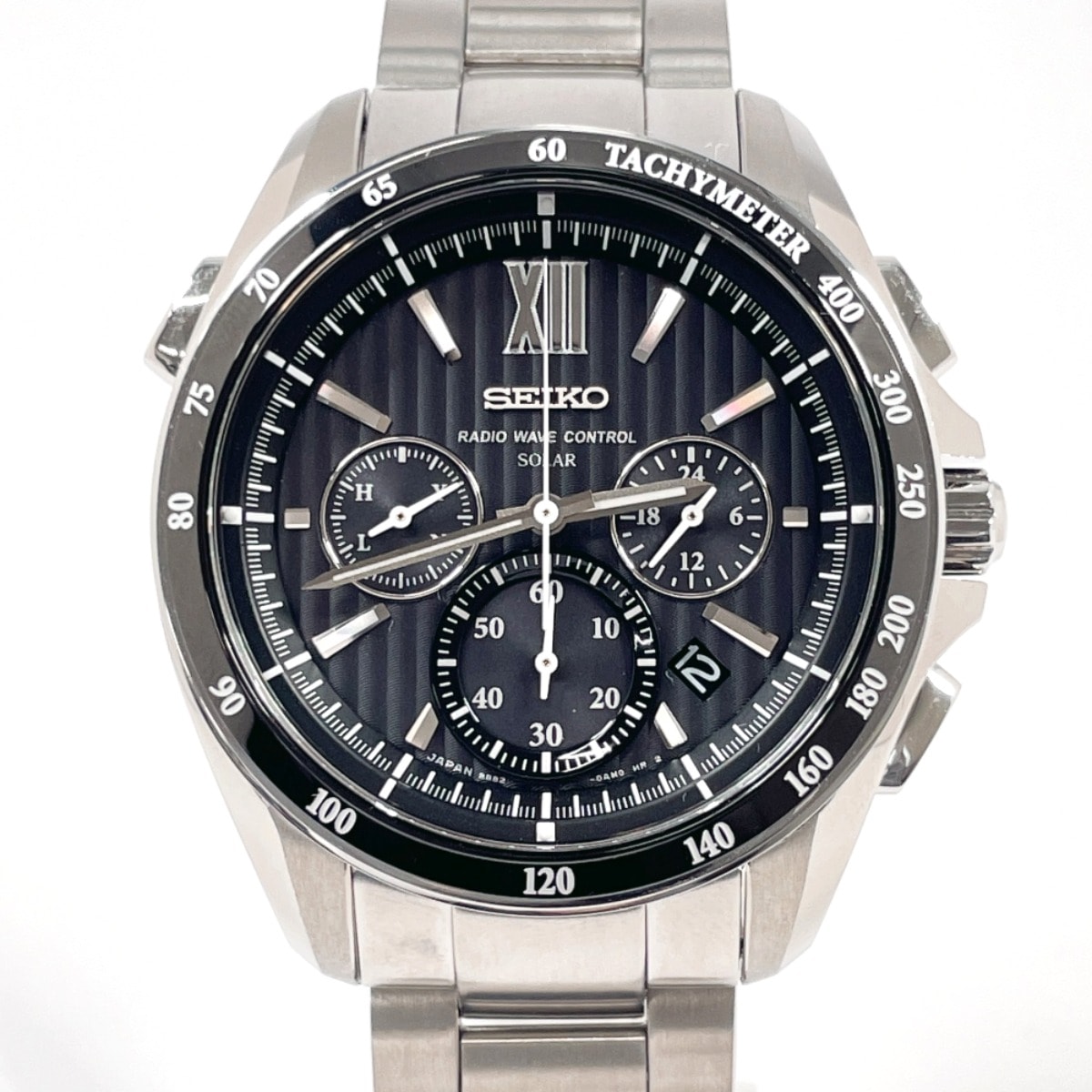 SAGA153 ブライツ 腕時計 シルバー ステンレススチール メンズ