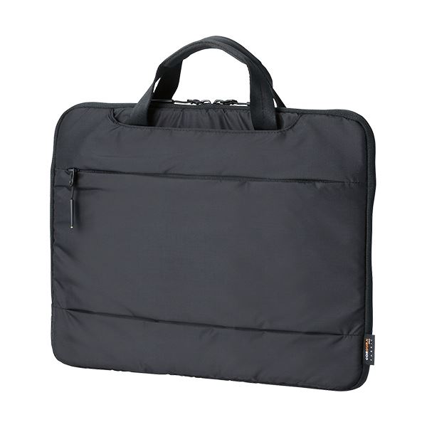 (まとめ) エレコム ハンドル付きインナーバッグCORDURA ~13.3インチノートPC対応 ブラック BM-IBLW13BK 1個 (×5セット)