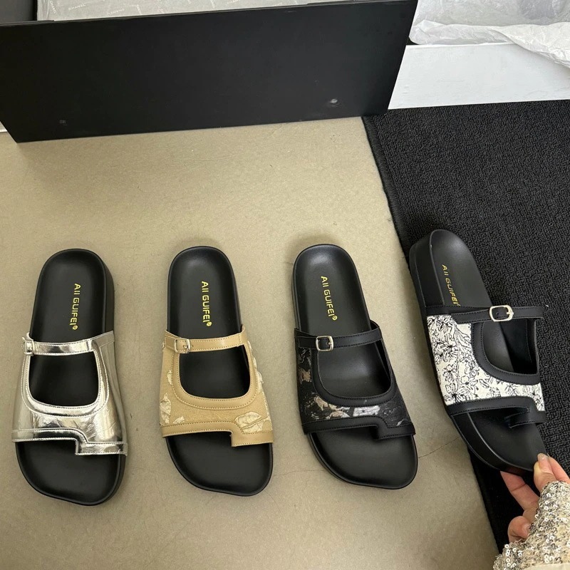 ビーチスリッパのレディース夏のスリッパ人気新型厚底スリッパローマの厚底サンダル
