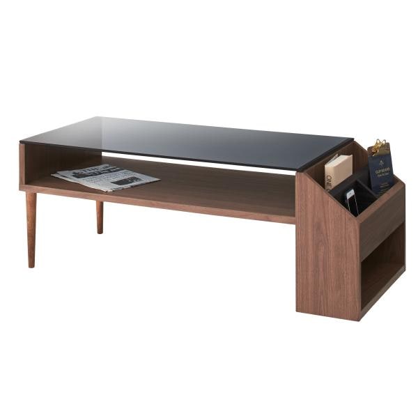 センターテーブル ローテーブル 収納付き おしゃれ ガラス天板 おしゃれ 北欧