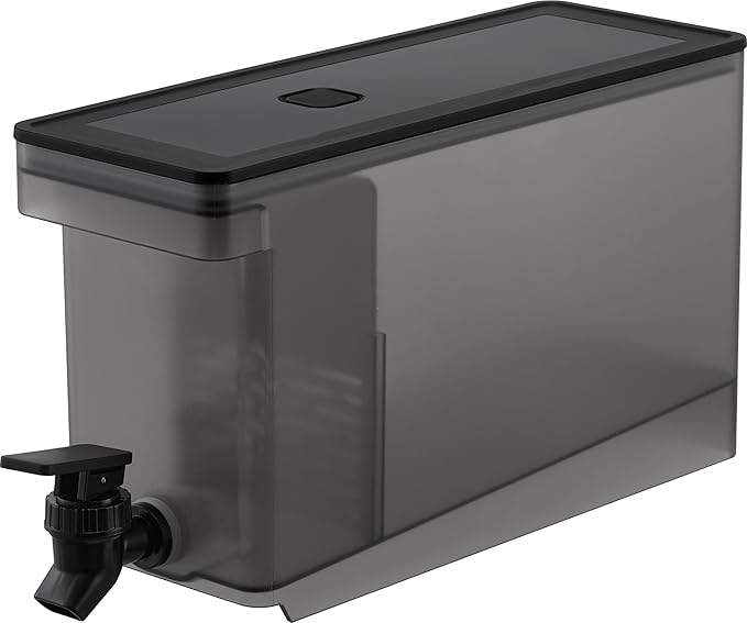 山崎実業(Yamazaki) 冷蔵庫 ドリンクサーバー 2.8L ブラック W10×D31.5×H17cm(蛇 5,405円