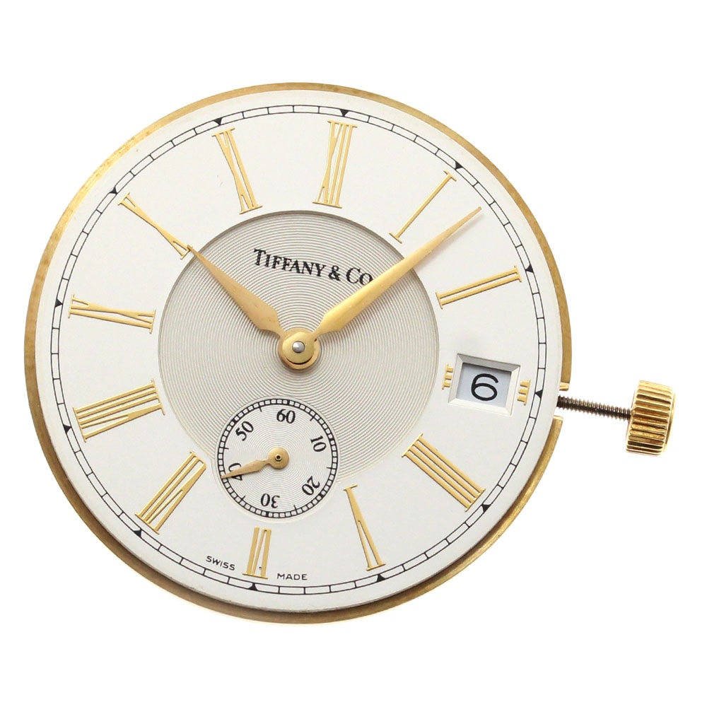 ティファニー TIFFANY&Co. ムーブメント Cal.1019 デイト クォーツ メンズ _G-31【中古】