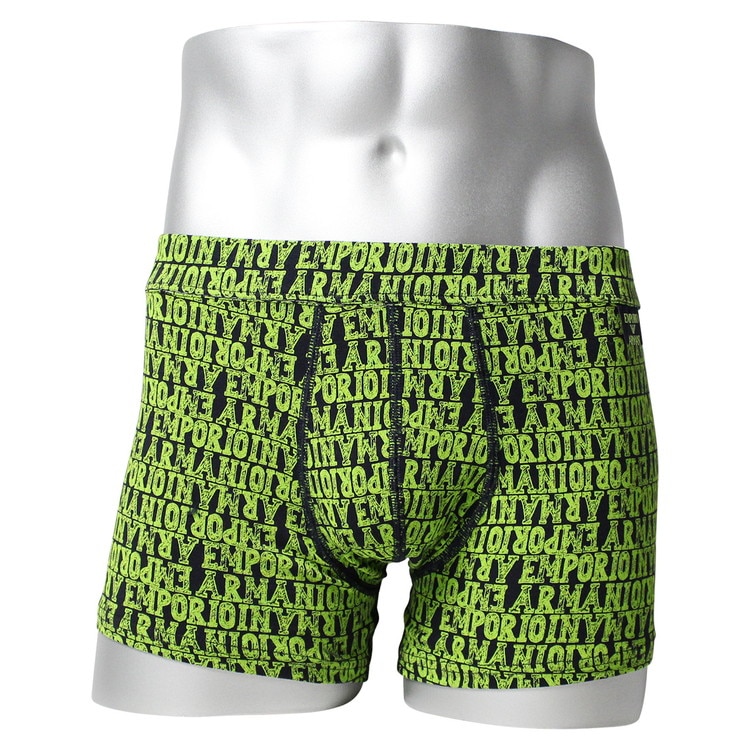 ALL OVER BOLD LOGO ボクサーパンツ [ソリッドブルー/ライム]【112074-3F508-56836】