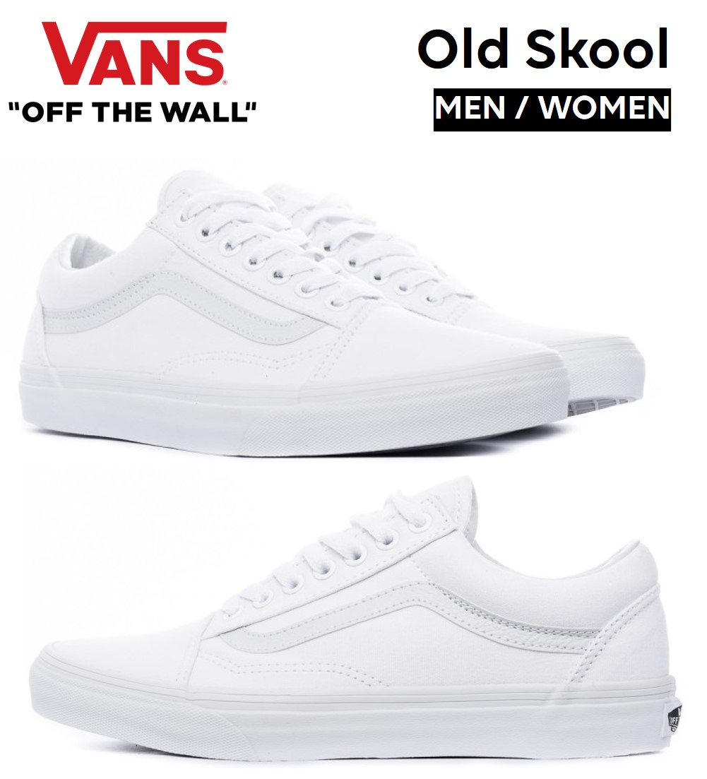 [VANS] スニーカー オールドスクール 白 ホワイト メンズ レディース VN000D3HW00