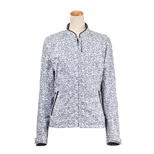 ROJ-109 ソフトシェルジャケット ジオメトリックグレー Mサイズ 春夏秋 レディース ROJ-109GEOMETRICGRAYM