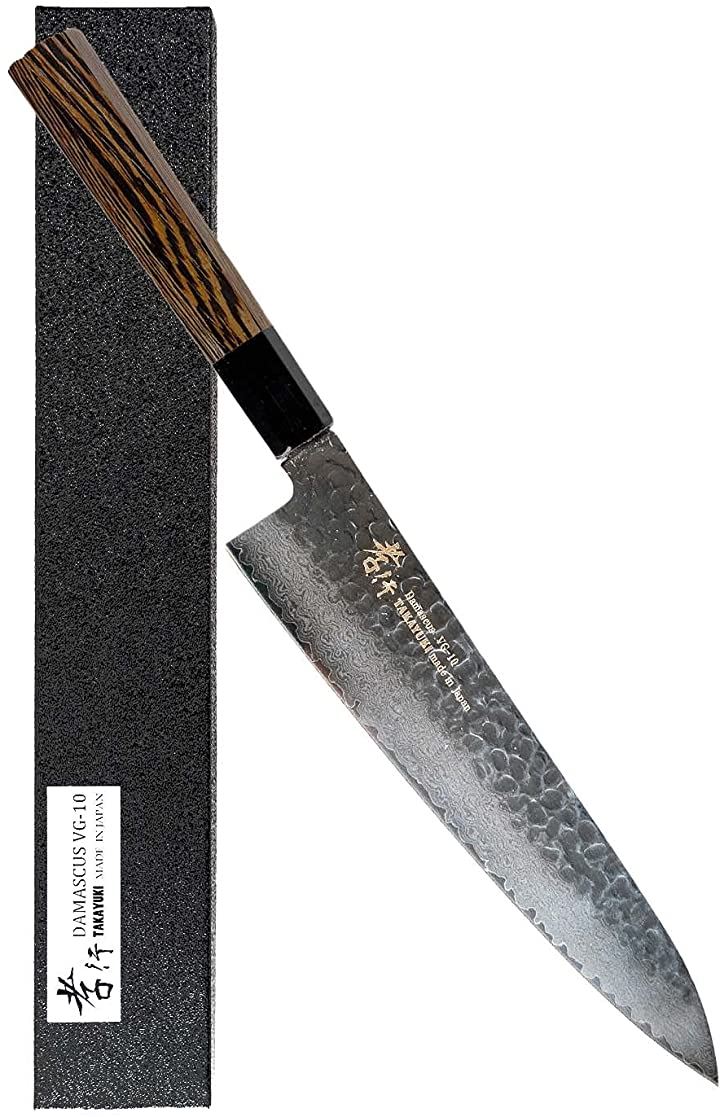 2022A/W新作☆送料無料】 正広(マサヒロ) (日本鋼ツバ付)牛刀 18cm
