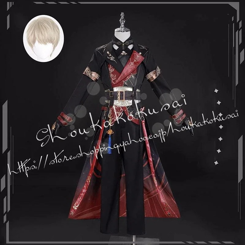 2026 新品 G 恋 深 空 セイヤ Xavier ブラック サファリ コスプレ衣装 ハロウィン クリスマス イベント 変装 活動 祭り