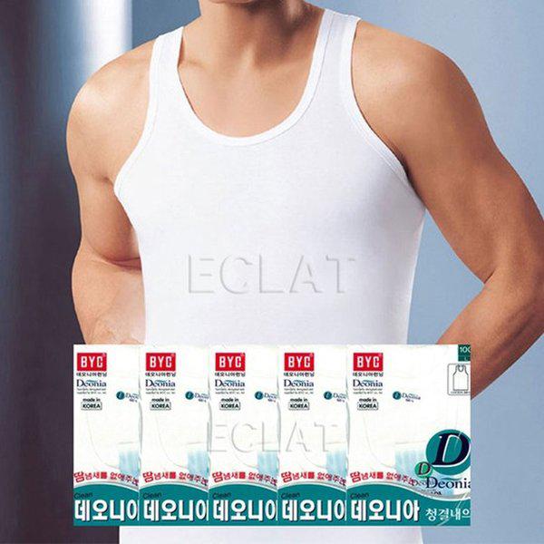 デオニア ノースリーブ 男性 ランニング 5種 BYD7001