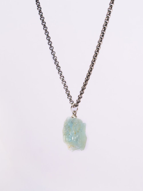 【HARANG】 HR 323N_Aquamarine Necklace 正規品