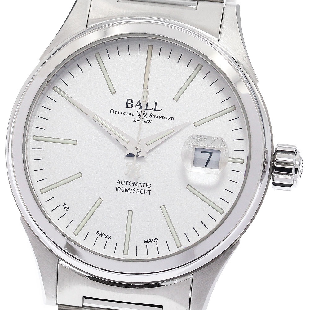 ボールウォッチ BALLWATCH NM2188C-S5J-WH ストークマン エンタープライズ デイト 自動巻き メンズ 箱・保証書付き_961897【中古】