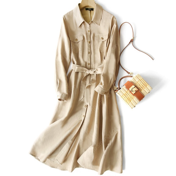 【新品追加】【最安値挑戦】 2024春夏新作スカートリネンスカート-36