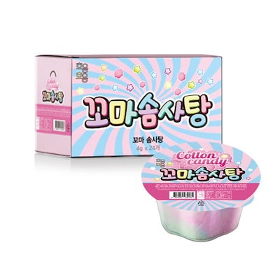 こっとんきゃんでい ページ Qoo10] 綿菓子 4g x 24個 コットンキャン : 食品