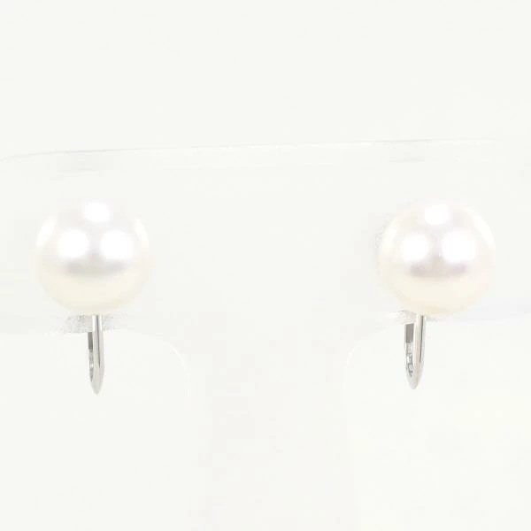 PT850 プラチナ イヤリング パール 総重量約2.3g ジュエリー 中古