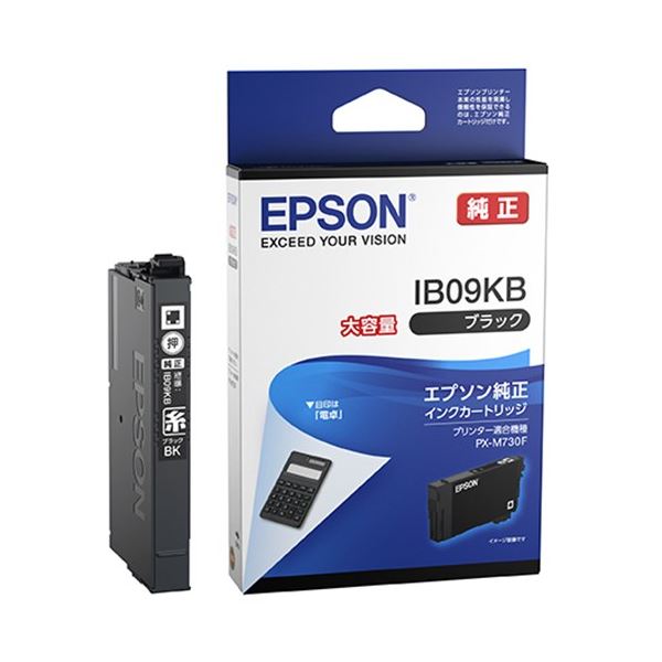 EPSON インクカートリッジ ブラック大容量 IB09KB 5,284円