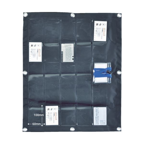 TRUSCO シートポケットカード25枚用 SP-CARD25 1枚 [x10セット]