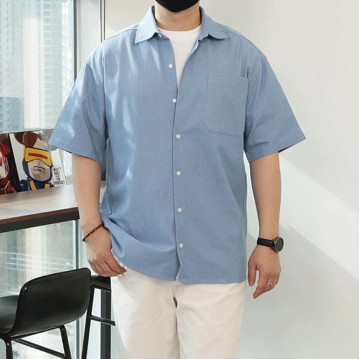 WWO ワンサム デニム半袖シャツ