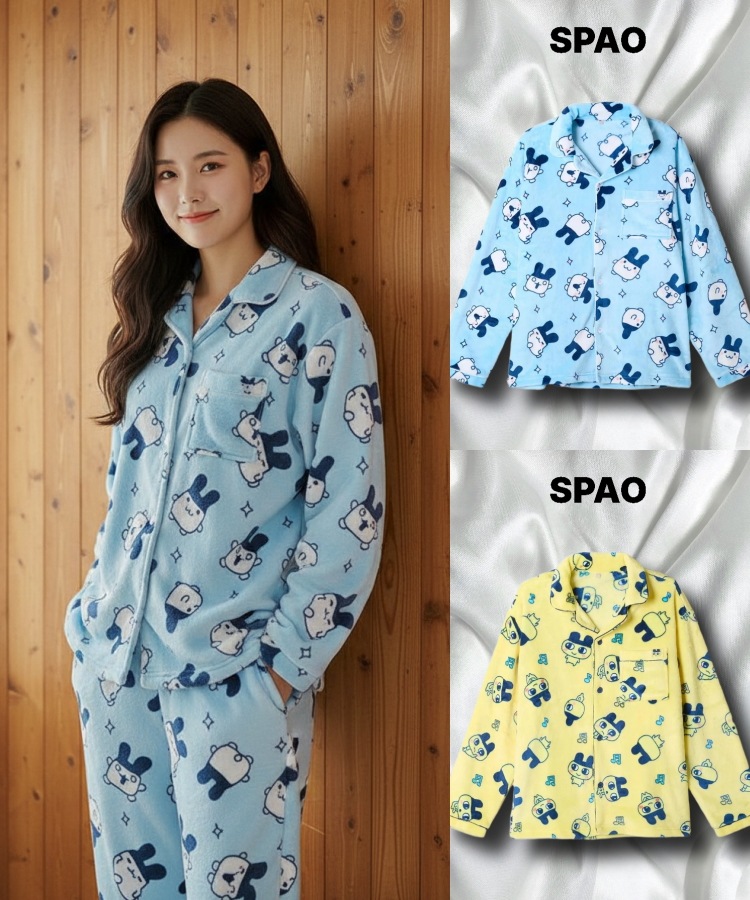 Qoo10 スパオ たまごっち Pajama Set ミドル