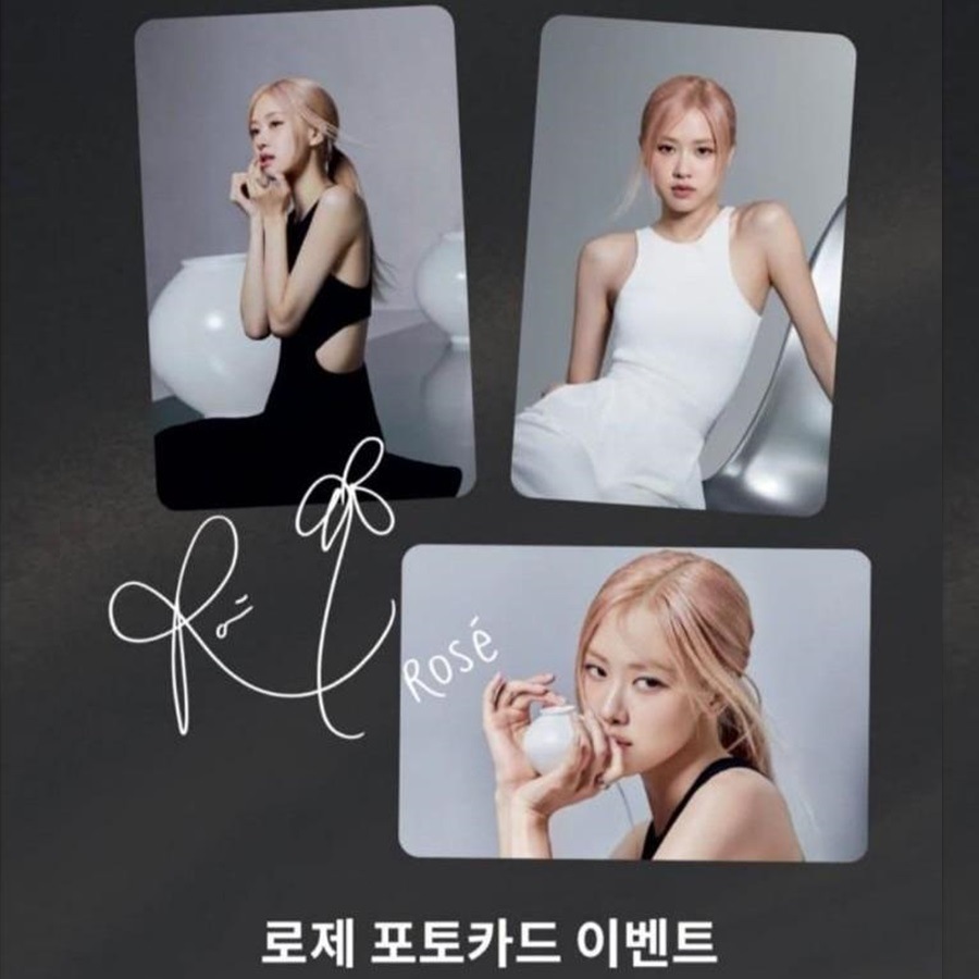 [公式] BLACKPINK ROSE POP-UP STORE Promotional PHOTOCARD SET ver.1