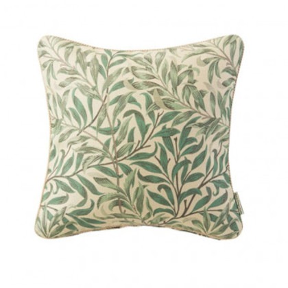 川島織物セルコン Morris Design Studio ウィローボウ 背当クッションカバー 45×45cm LL1716A G グリーン