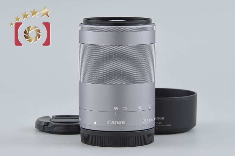 EF-M 55-200mm f/4.5-6.3 IS STM シルバー