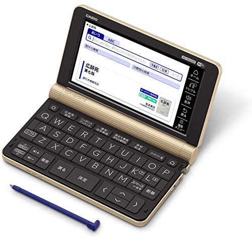 カシオ 電子辞書 生活教養エクスワード XD-SX6500GD 160コンテンツ シャンパンゴールド