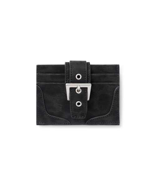 【FENNEC】 BUCKLE BRIDGE POCKET - LEOPARD BLACK 財布 正規品