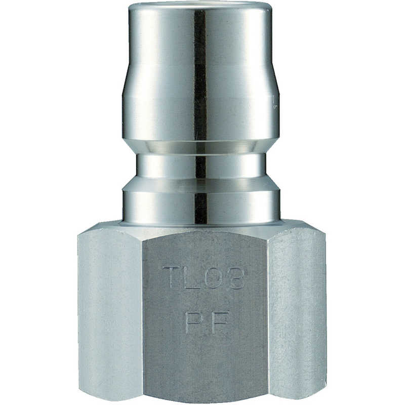 長堀工業　クイックカップリング TL型 ステンレス製 オネジ取付用　CTL10PF3